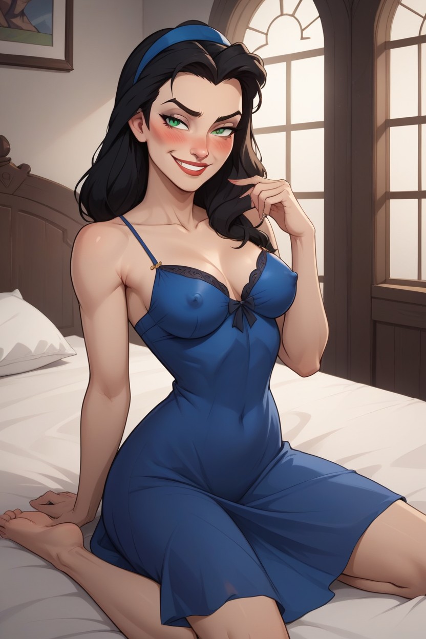 Feet Together, Torso, Barefoot AI Porn