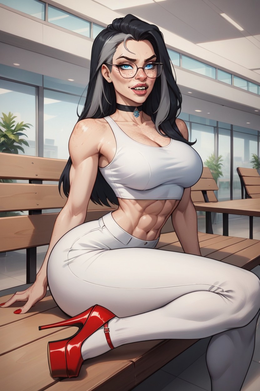 Blue Eyes, White Socks, Braces KI Porno