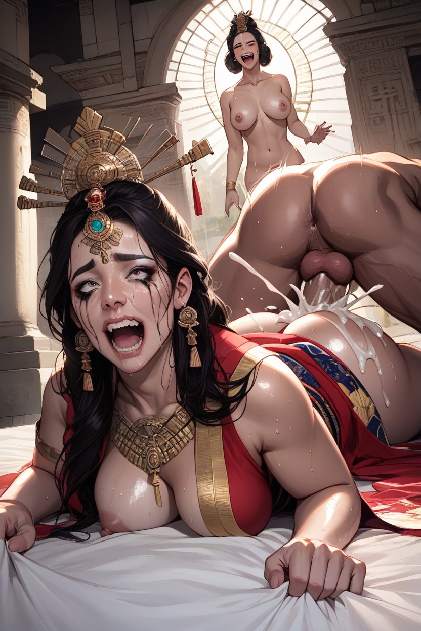 Rough Fucking, Orgasm, Crying Hentai AI Porn