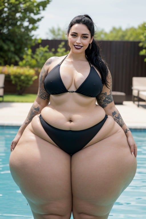 Ssbbw, Traviesa, Plano Mediot Porno IA