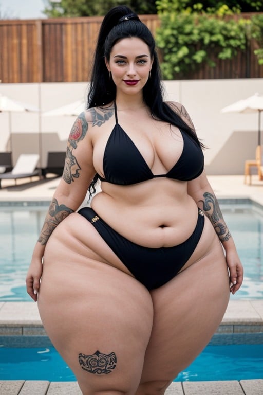 Sweaty, Tattoos On Legs, Puffy Pussy Porno IA