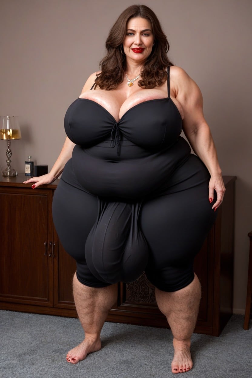 Red Lipstick, Obese Ssbbw Futa, 60+ Shemale AI Porn