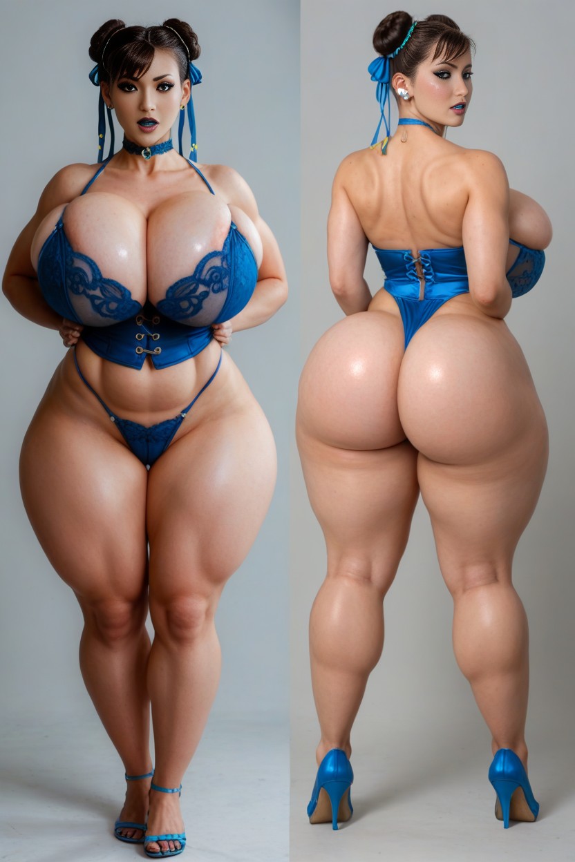 Rear View, Intricate Clothing, Goth AI Porn