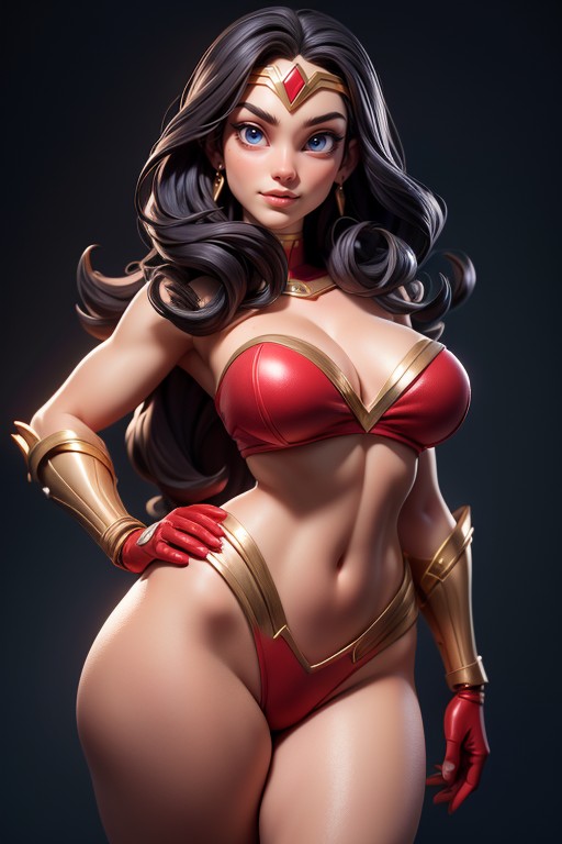 Thick, 3d (cartoon), Large Breasts AI Porn