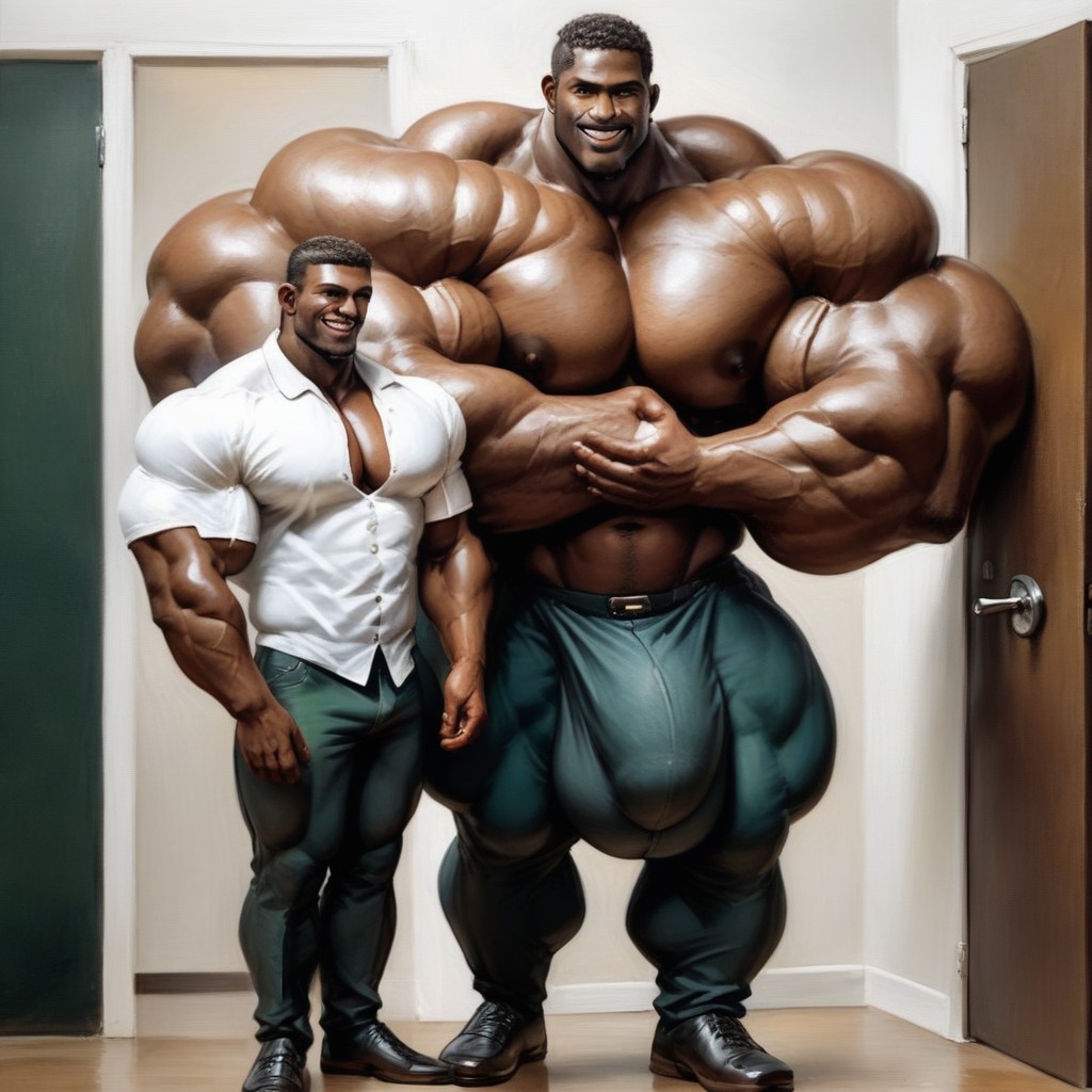 Sleeve, Massive Chest, Massive Legs AI Gay Porn