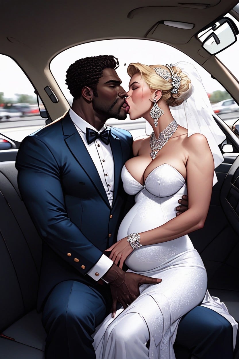 Fingering, Scandinavian, Scandinavian Wedding Dress AI Gay Porn