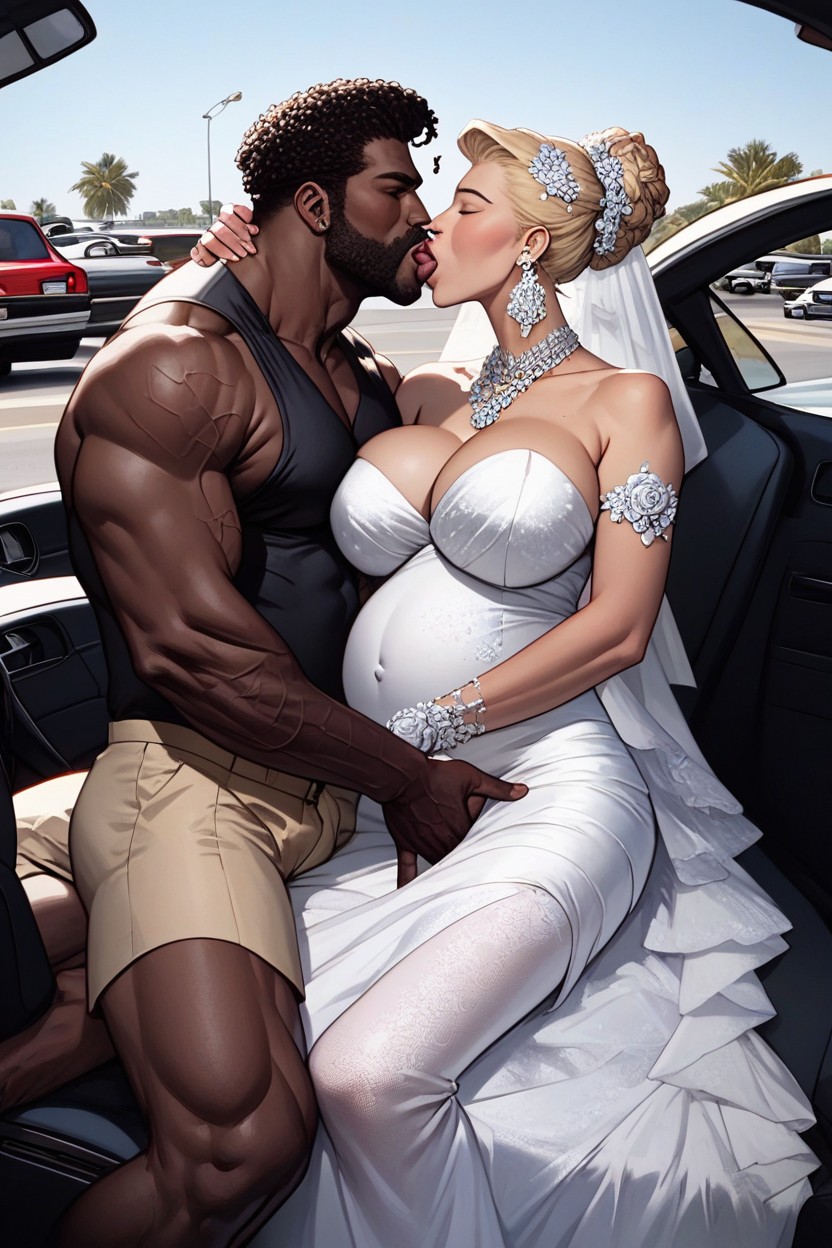 Many People Around, Scandinavian Pussy, Scandinavian AI Gay Porn
