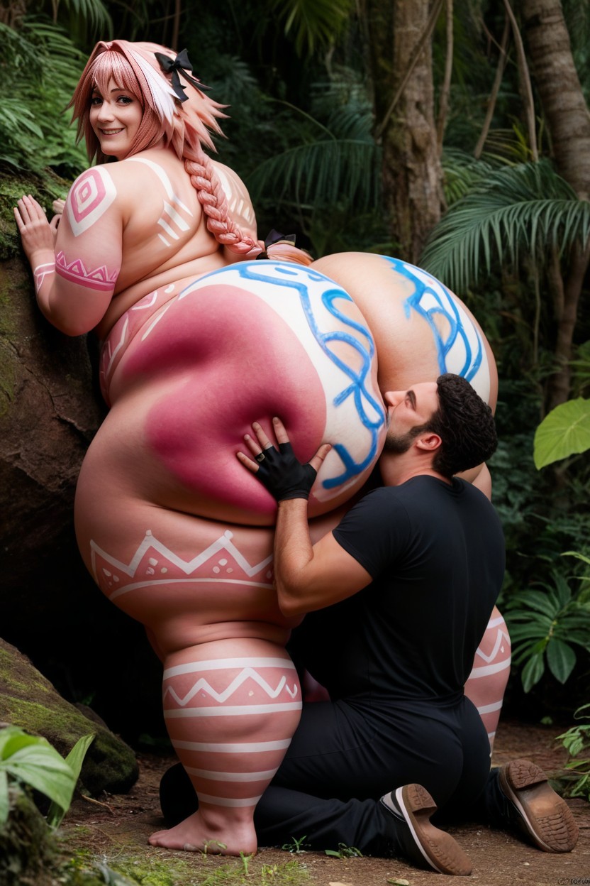 Fat, Jungle, Astolfo AI Gay Porn