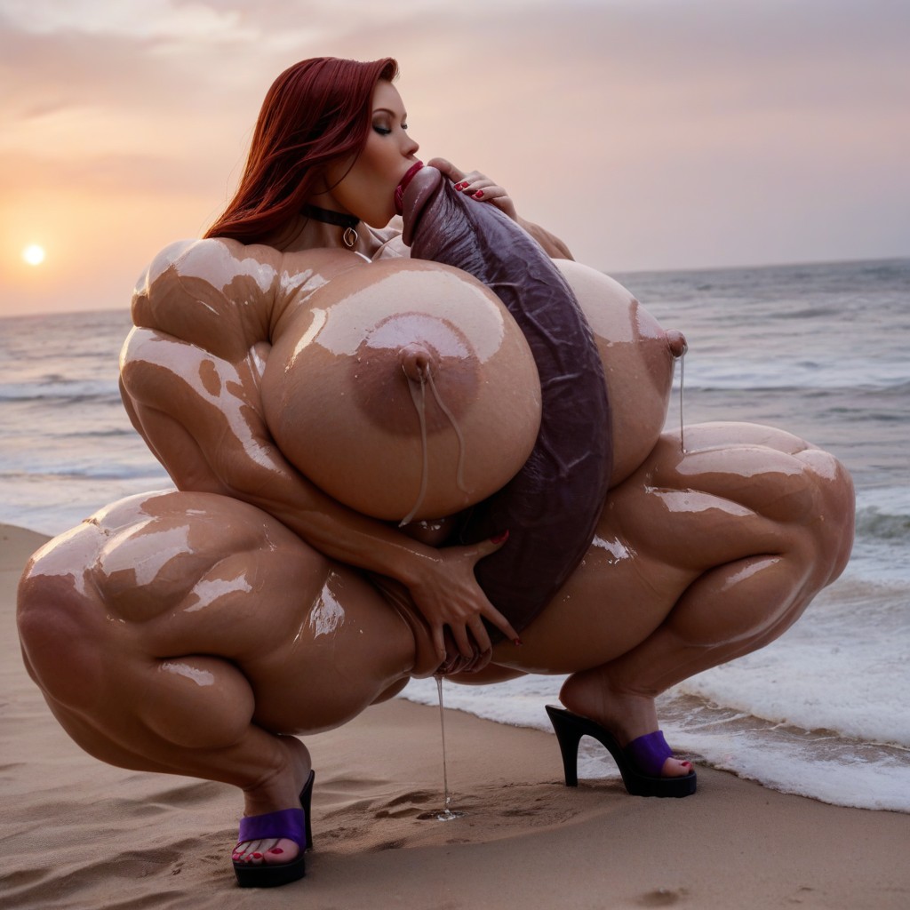Realistic Beautiful Face, Atardecer, Gorgeous Pretty Goddess Fbb Porno shemale IA