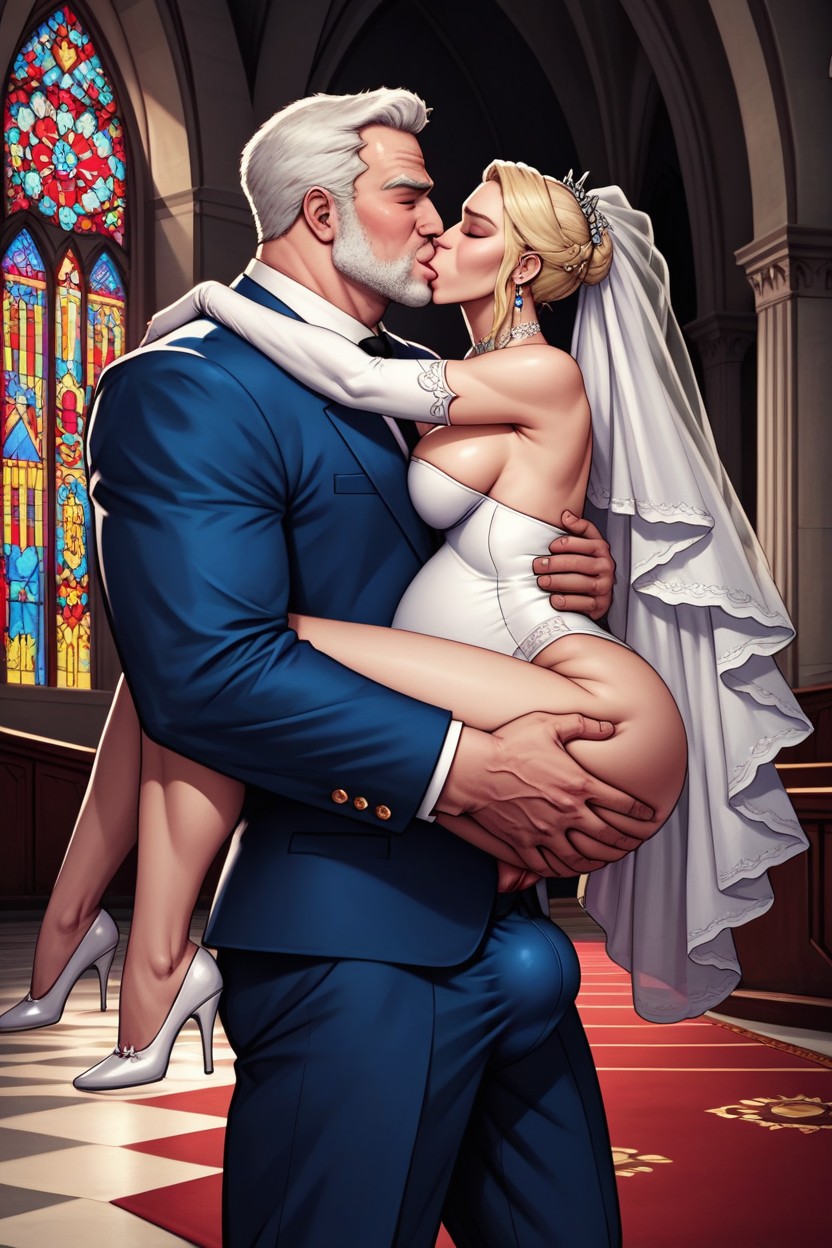 Giant Daddy Beast, High Resolution, Breasts AI Gay Porn