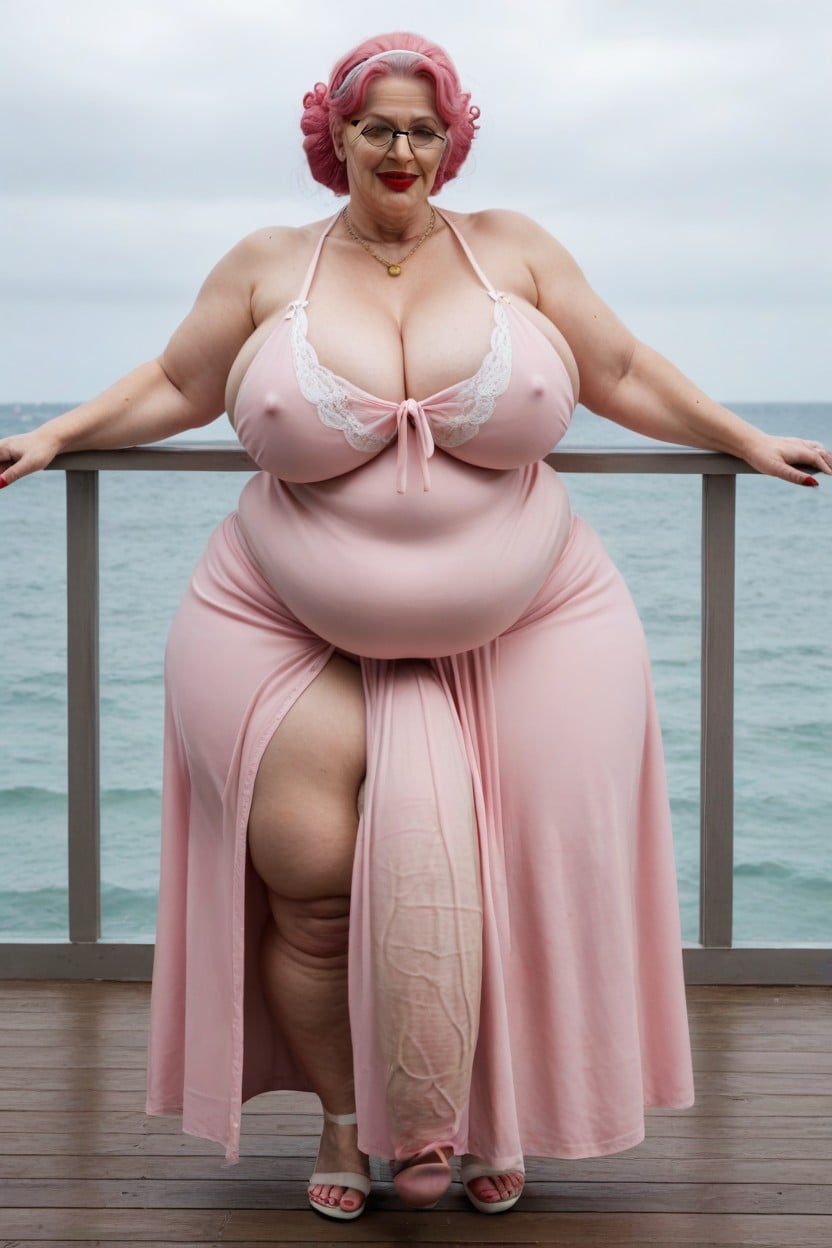 Obese, Grandma, Gigantic Saggy Breast Porno shemale IA