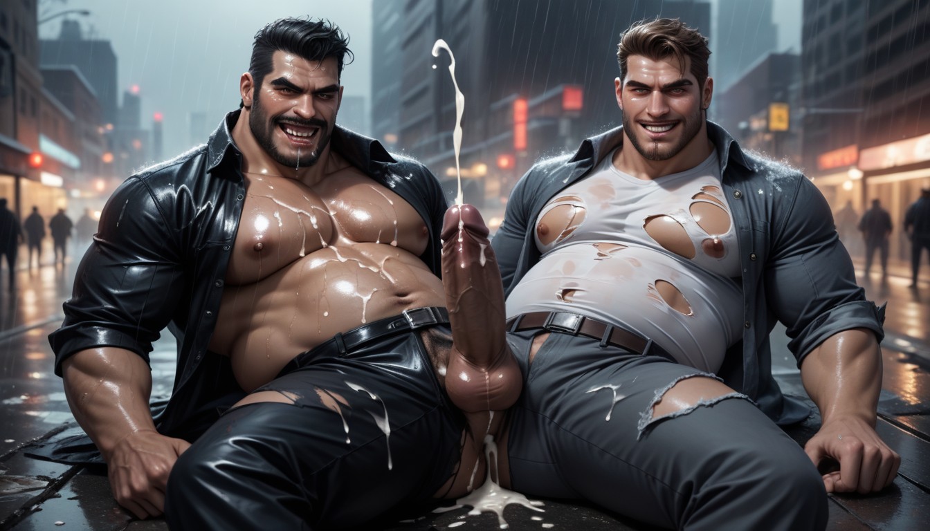 New York, Gay, Bukkake AI Gay Porn