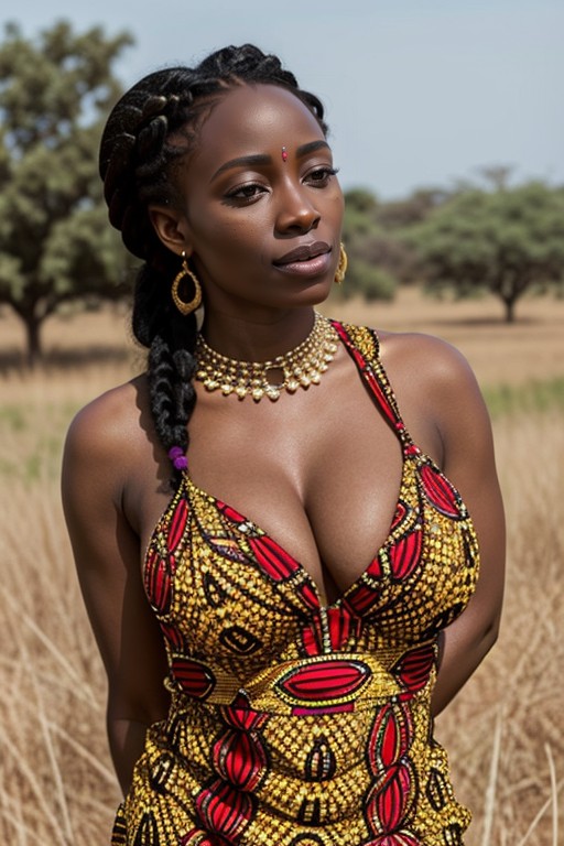 Full Dressed, Photo Realistic, Natural Breast AI Porn