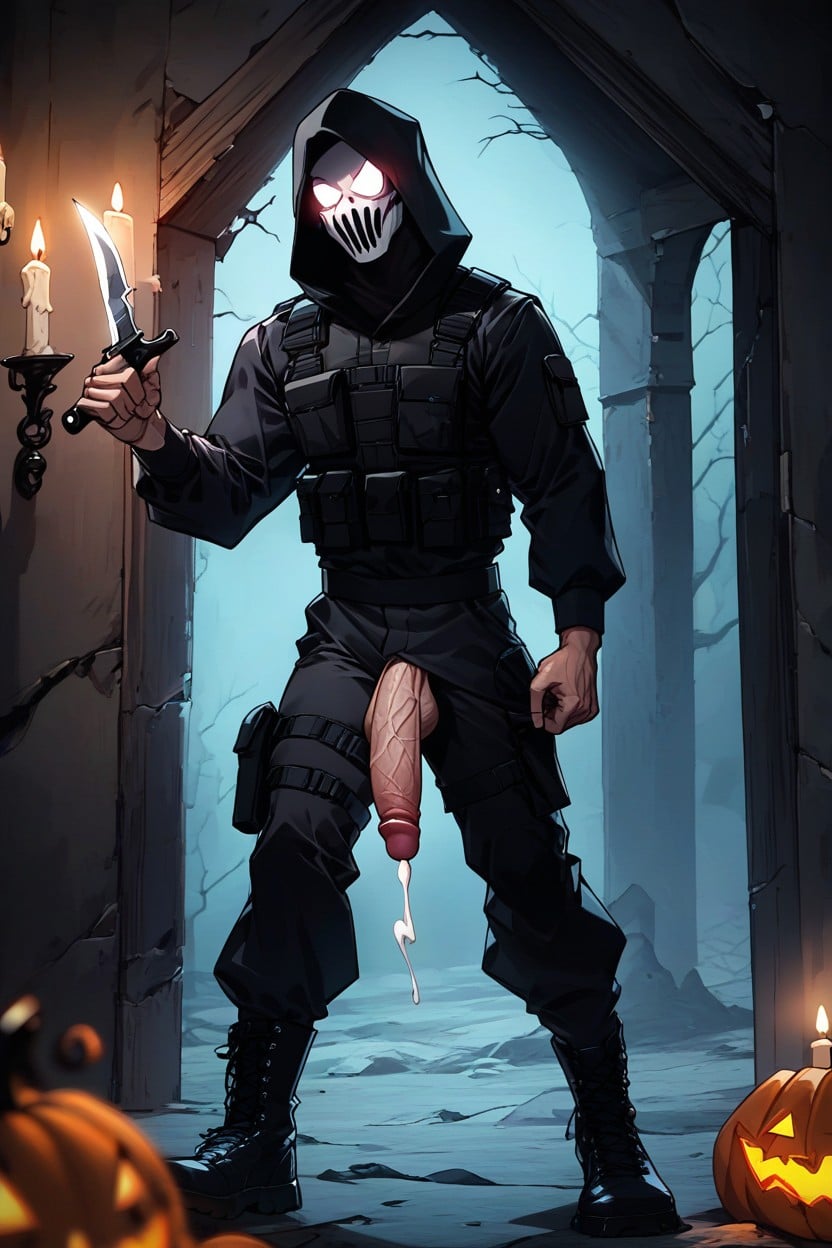 Fap, Hood, Ghost Hood AI Gay Porn