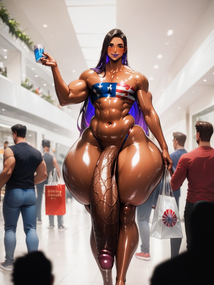 Feminine Face, Massive Ass, Hyper Veiny Penis AI Gay Porn