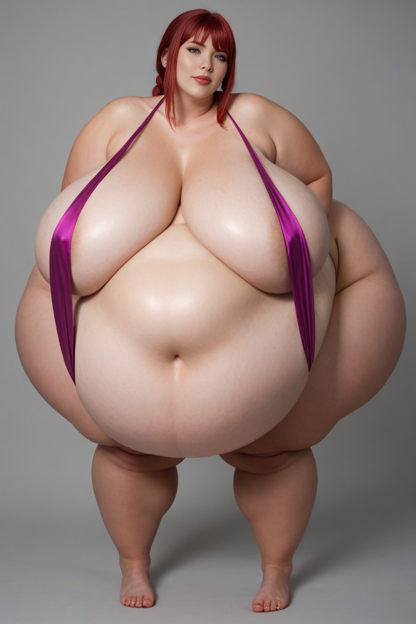 하이퍼 하체 무거운, Massive Hang Belly, Giant Belly AI 포르노
