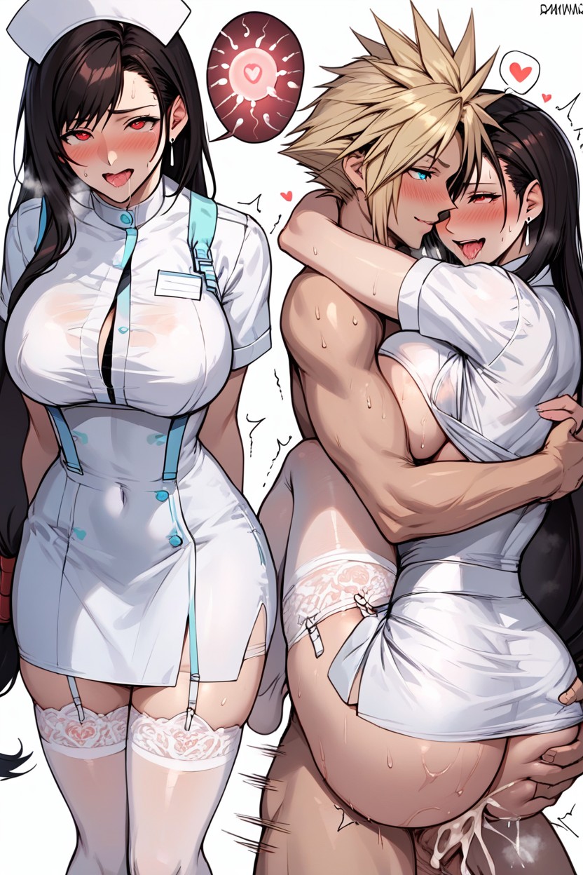 Bounce Line, Tifa Final Fantasy Vii, Skinny Hentai AI Porn