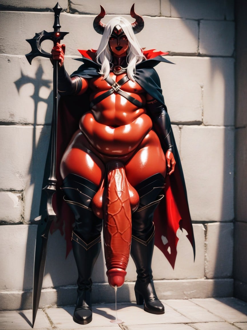 Shiny Skin, Wide Hips, Massive Ass AI Gay Porn
