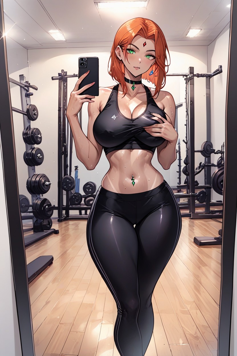 Thick Thighs, Naked, Shoulders Hentai AI Porn