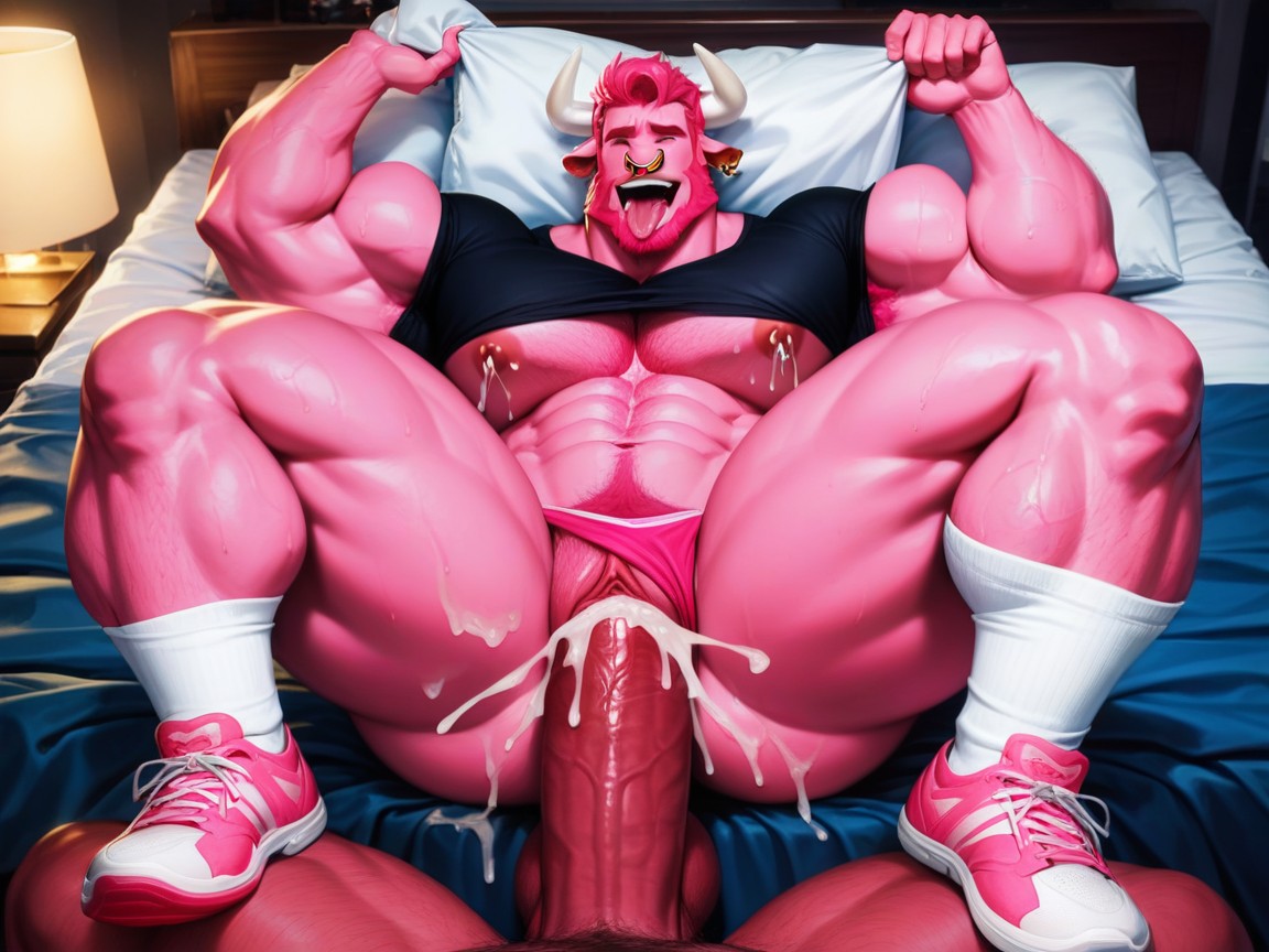 Pink Sneakers, Cunt, Pink Hair AI Gay Porn