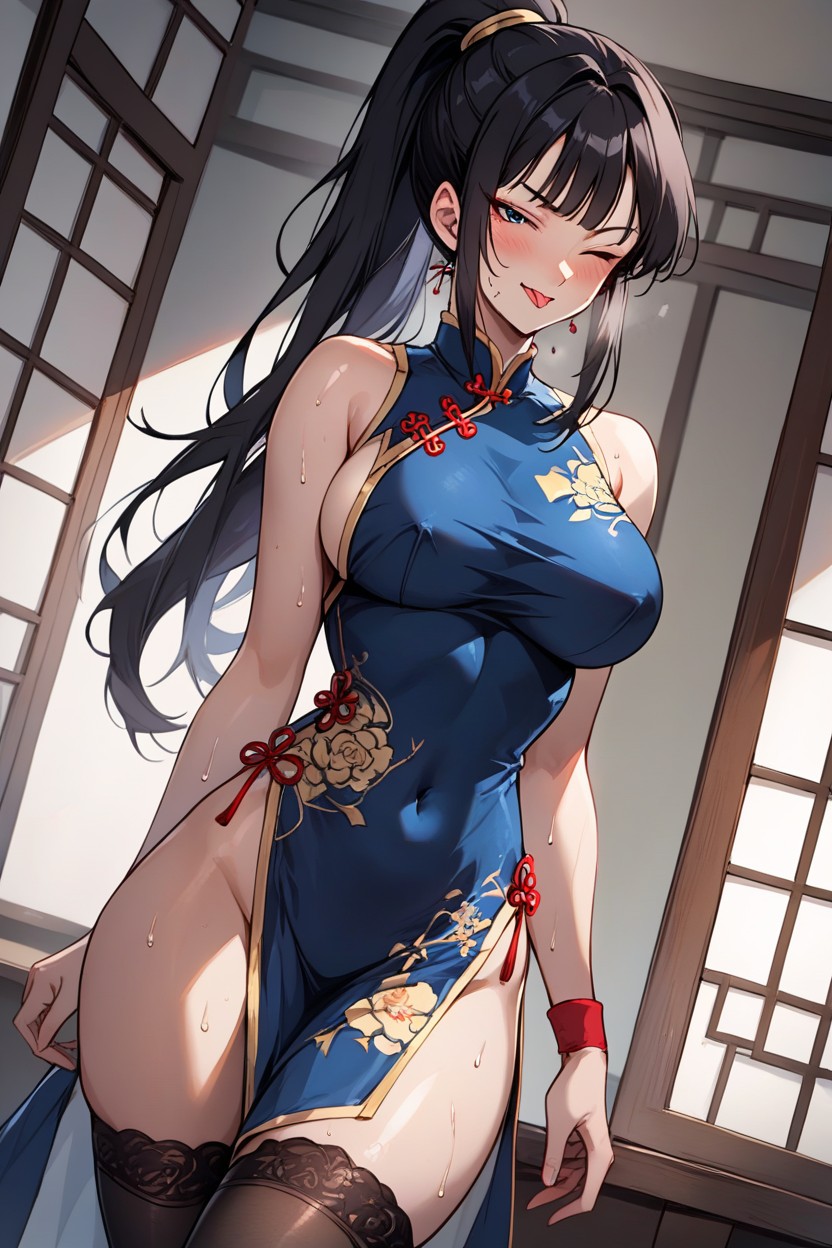 Looking_at_viewer, Woman, Girl Hentai AI Porn