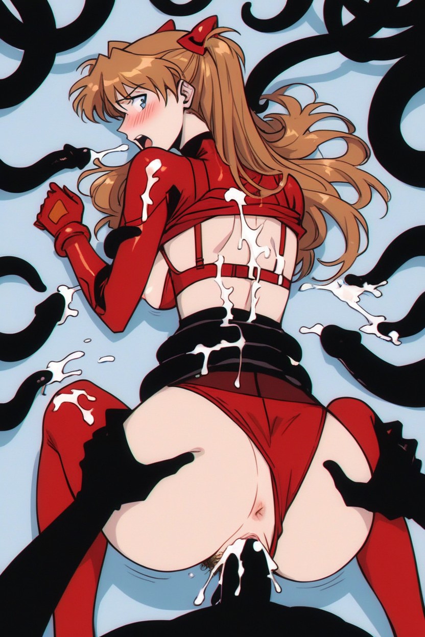 Neon, Skinny, Body Covered In Cum Hentai AI Porn