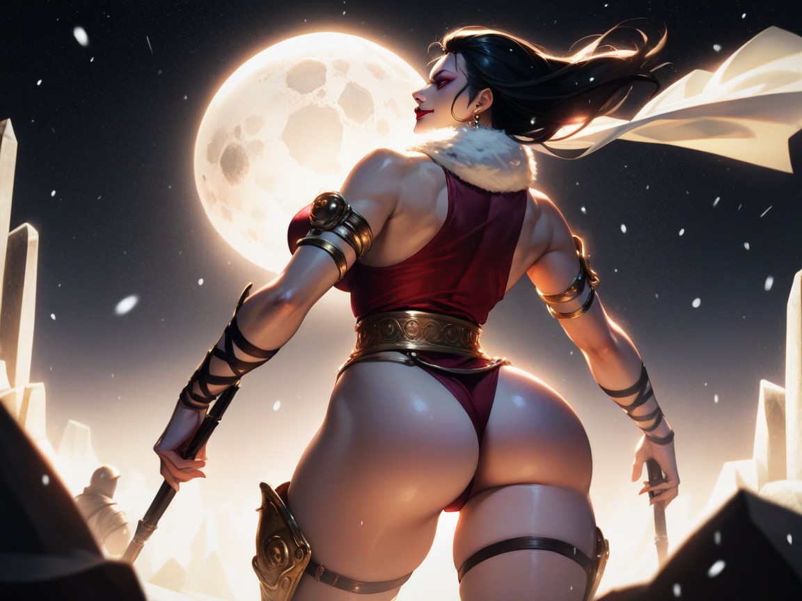 Pretty Face, Pale Skin, Wide Ass Cheeks Hentai AI Porn