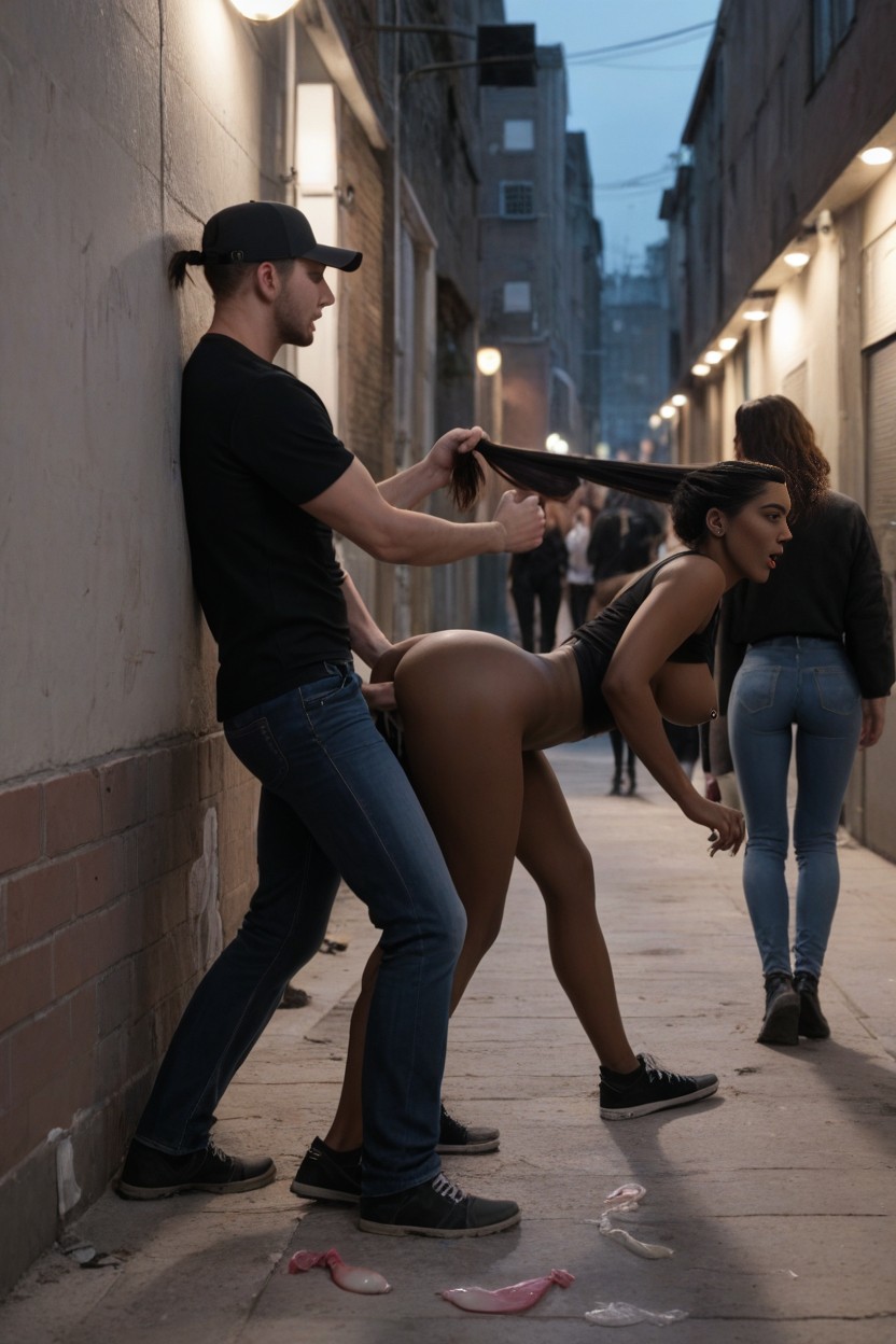 Cell Phone Cameras, Black Baseball Cap, Thai AI Porn
