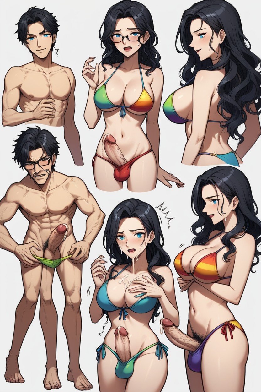 From To Shemale Transition, Breast Expansion, Anime Style Hentai AI Porn