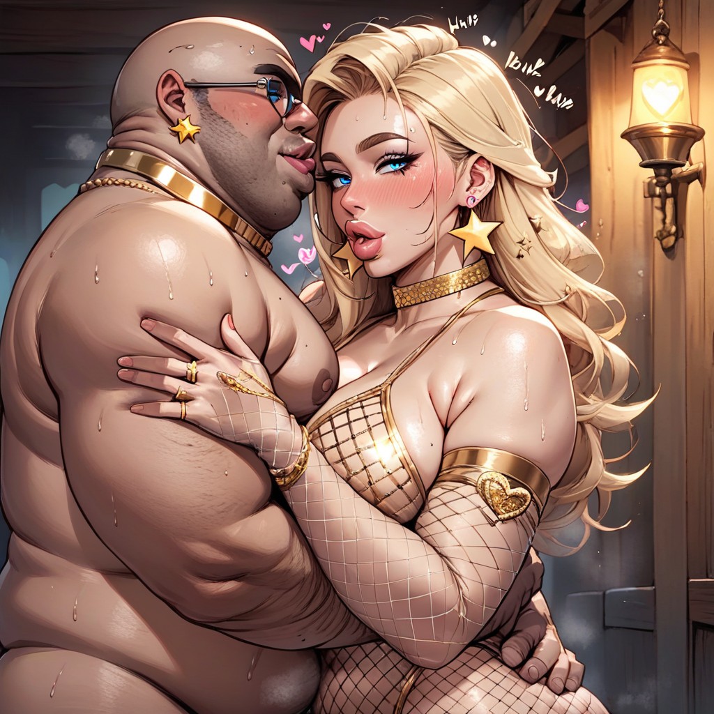 Super Horny, Blue Eyes, Full Lips AI Porn