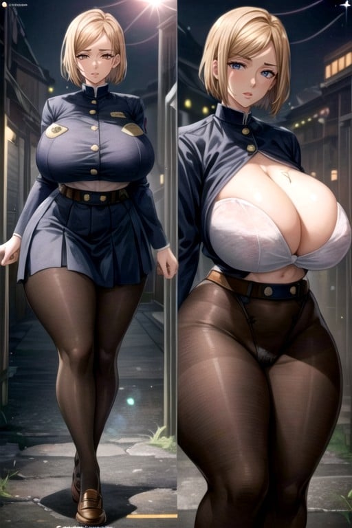 Voluptuous And Naughty Dignified Face, Split Screen, Ultra High Resolution Hentai AI Porn