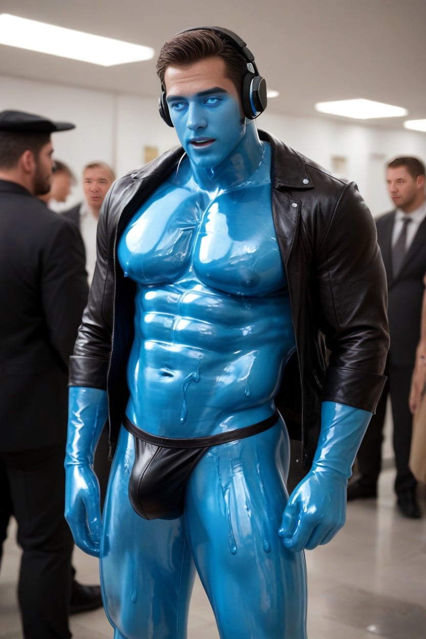 Transformation Into Slime, S, Headphones AI Gay Porn