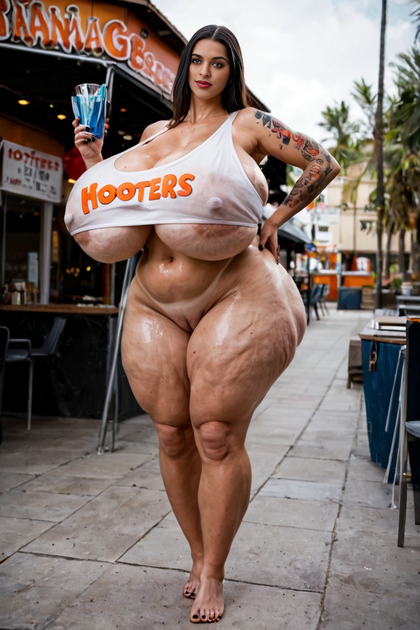 Giant Gigantic Breasts, Cellulite Birthmarks, Breast Zzz Cup Size AI Porn