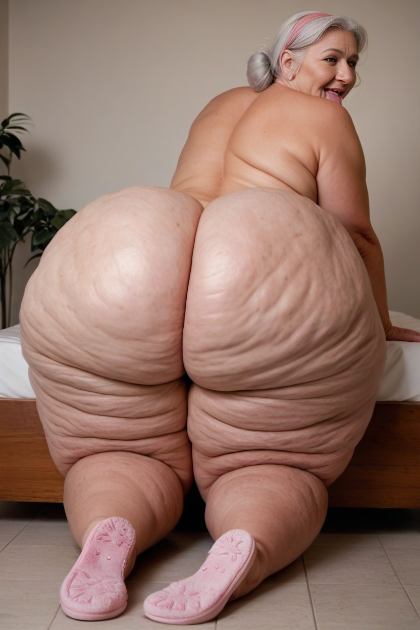 Gigantic Thighs, Pink Nails, Ssbbw AI Porn