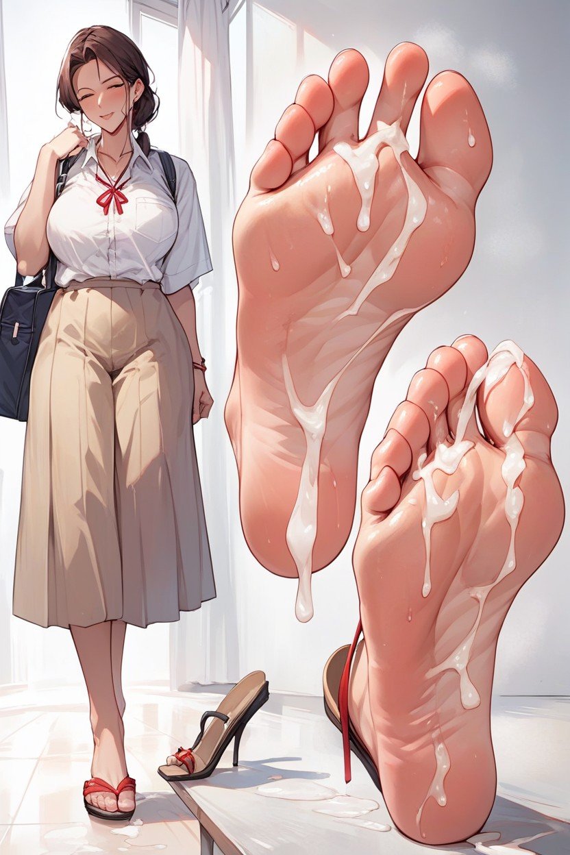 Multiple Views, School, Soles Hentai AI Porn