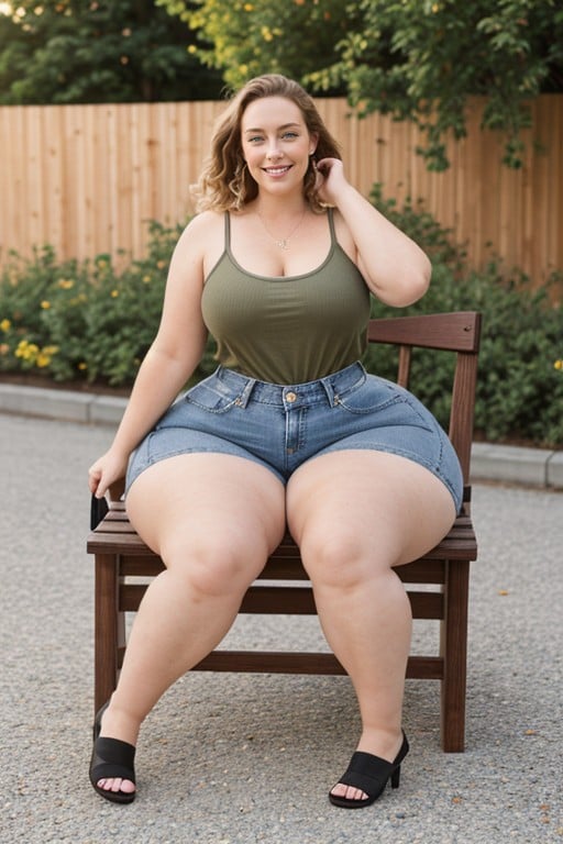 Chubby, Huge Ass, Ssbbw AI Porn