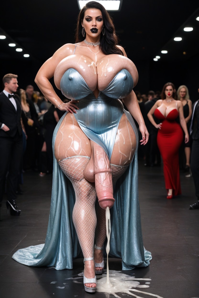 Filets De Pêche, Excessive Cum On Face, Sexy Dress Porno IA transsexuelle