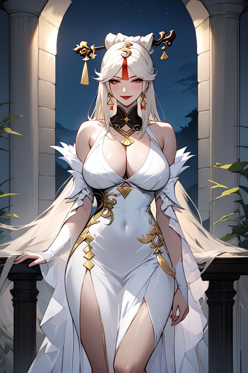 Sexy Pose, Wide Hips, Cute Hentai AI Porn