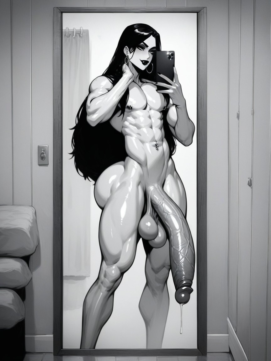 Veiny Penis, Giant Ass, Fit Body AI Gay Porn