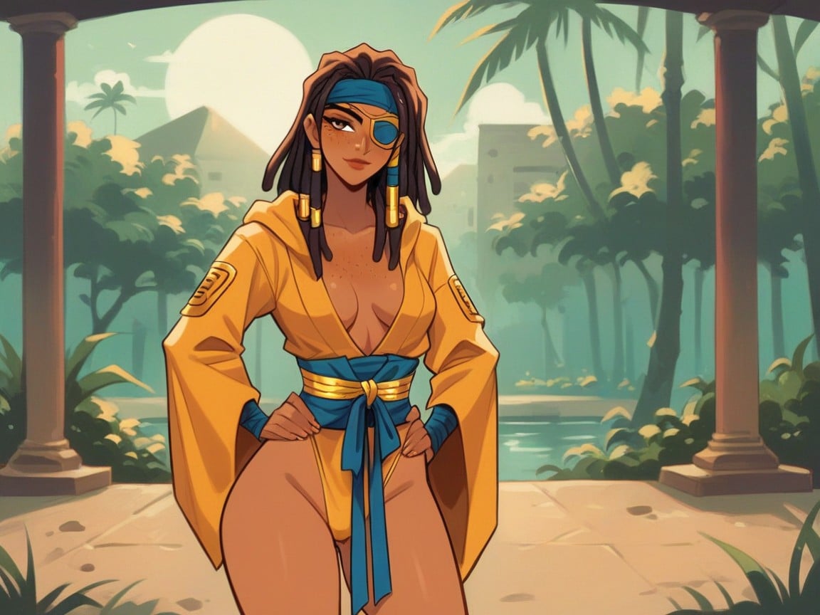 Medieval, Ukiyo Style, Hips Wider Than Chest Hentai AI Porn