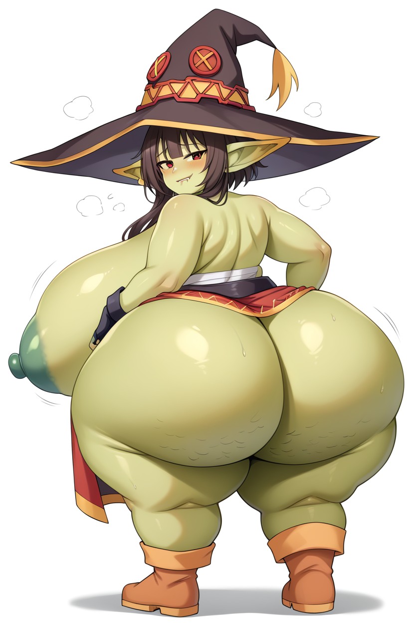 Shunken Goblin, Cellulite On Super Stubby Goblin, Hyper Ass AI Porn