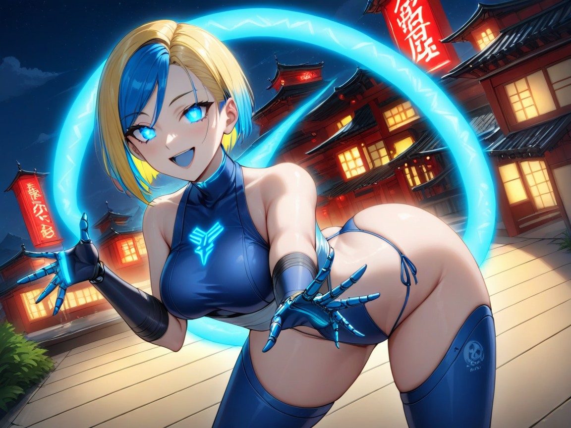 Width, Hourglass Body Type, Rounded Hips AI Porn