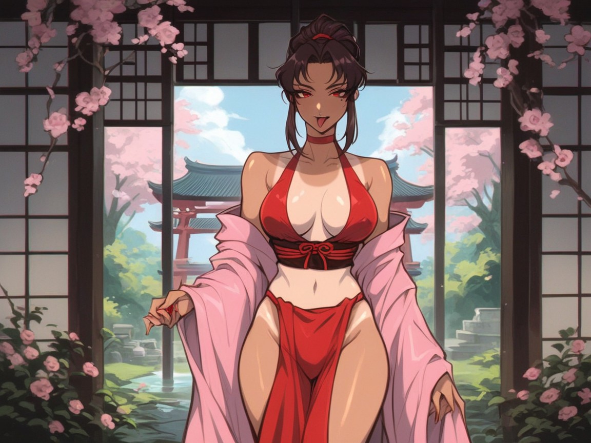 Ass Width, Beauty Mark, Perfect Face Hentai AI Porn