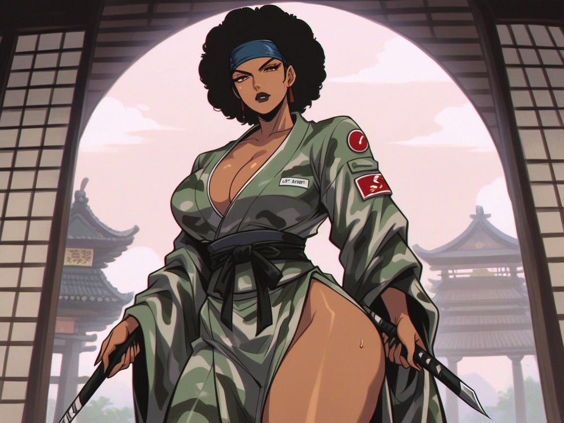 1 Person, Nsfw, Ninja Woman Hentai AI Porn