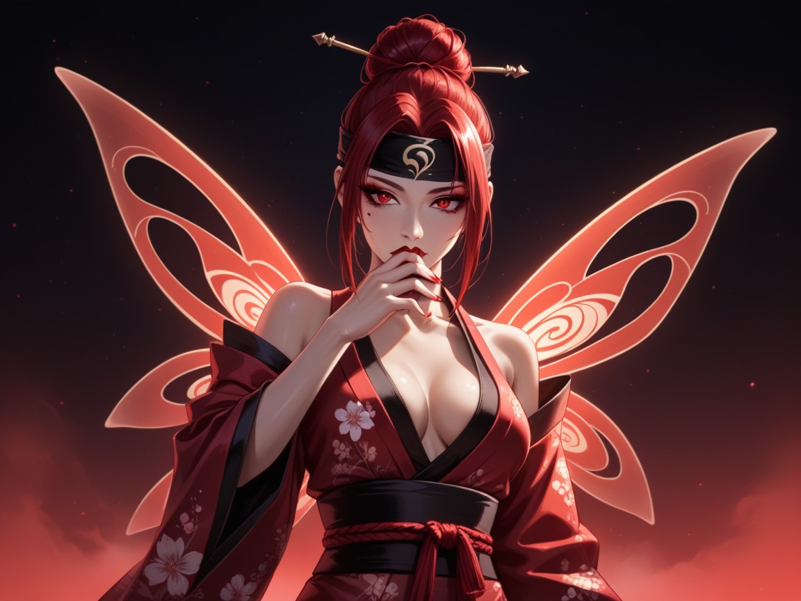 Ninja, Long Breast Width, Stealthy Hentai AI Porn