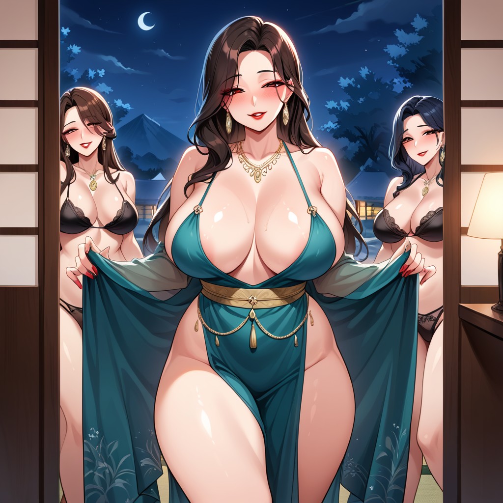 Welcoming Men To Korean Whorehouse, Lewd Body, Korea AI Porn