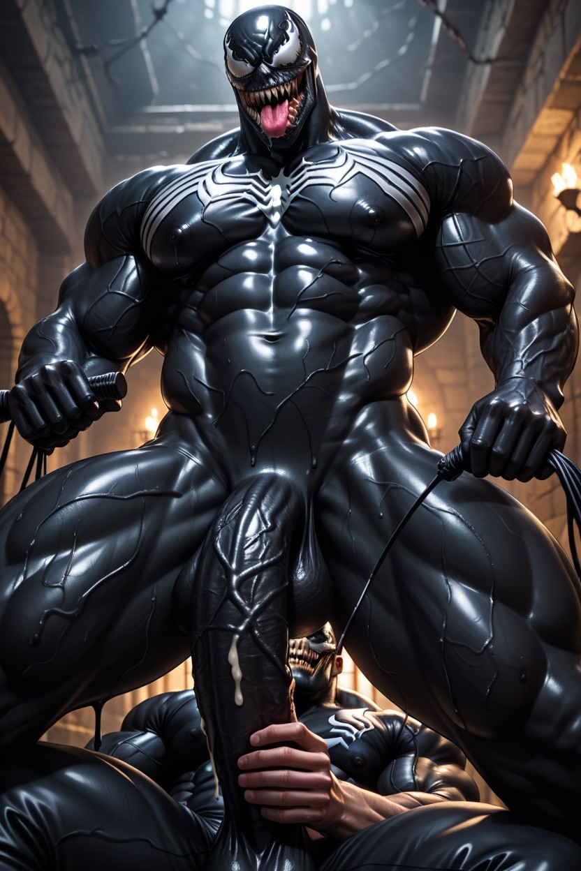 Pein, Whip, Bodybuilder Perfect Body AI Gay Porn