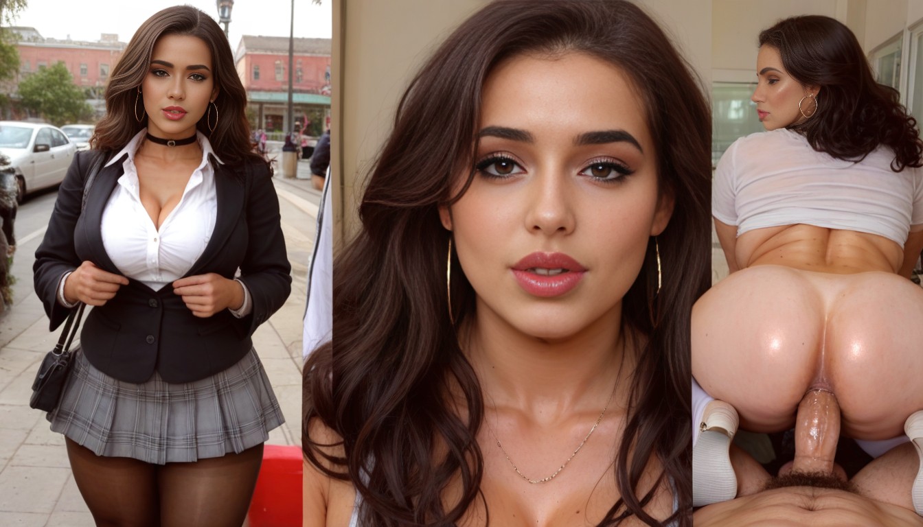 Big Hands, Thick Lips, Female Penetration AI Porn