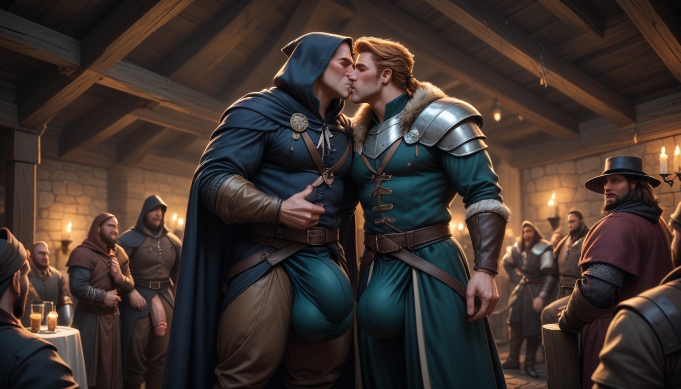 Hooded Cocks, Extreme Hyper Cocks, Massive Balls AI Gay Porn