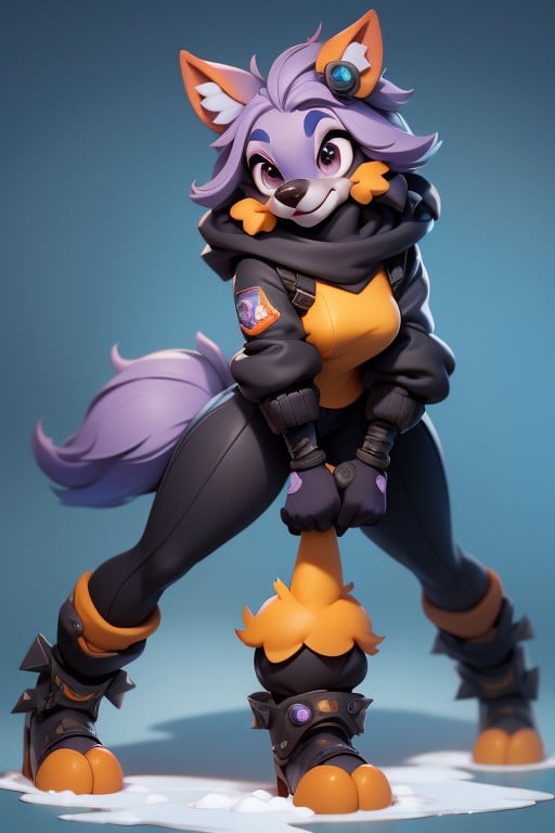 18+, Clown, Jack O' Lantern Pose  Furry AI Porn